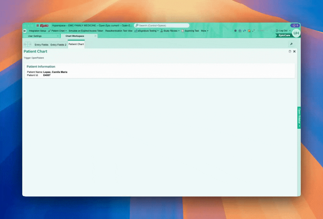 Archwel EHR Launch Demo